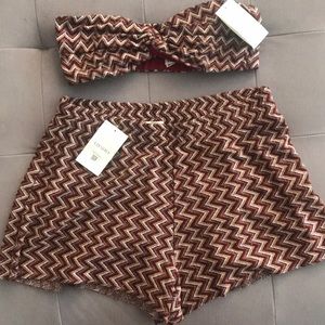 TWO PIECE CHEVRON SET